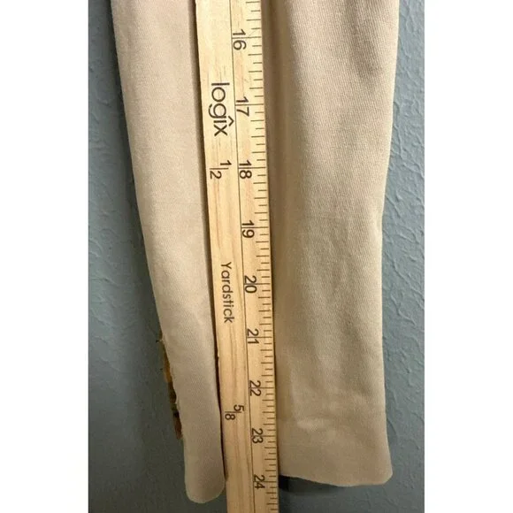 VTG Y2K Banana Republic Women's 6 Tan Two Button Twill Collared Blazer - Picture 8 of 8